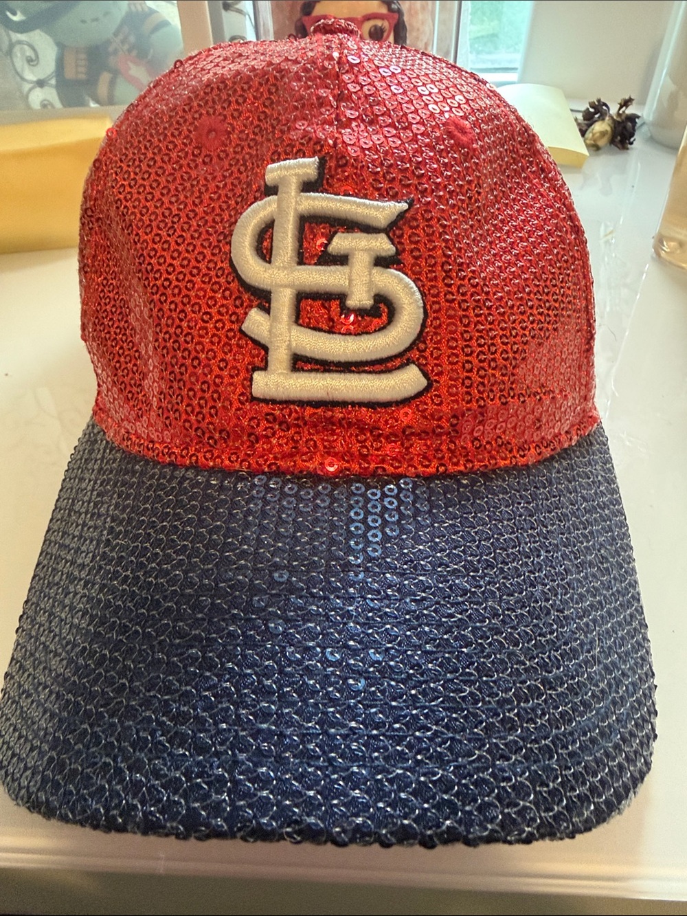 New Era Women's 9FORTY Red and Black Baseball Cap